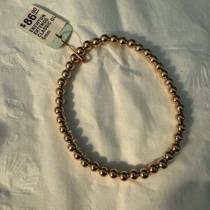 Enewton extends classic gold 5mm Beaded Bracelet NWT
